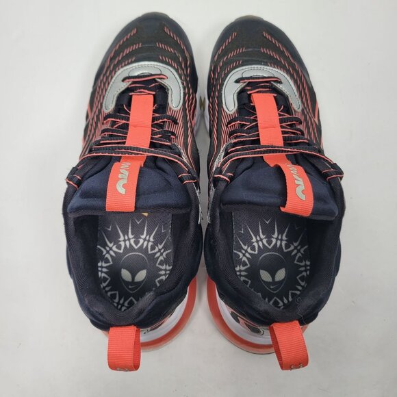 Nike Air Max 270 React Eng Aliens Men's Black Red Sneaker CW2537-500 US Size 7 - Picture 5 of 8